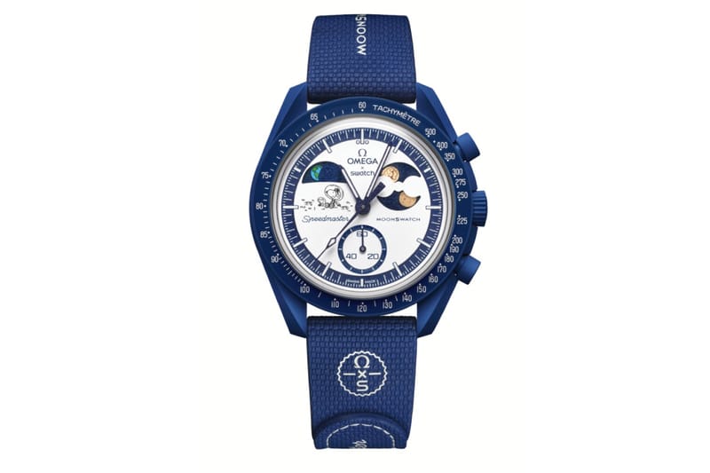 p*)様 新品　スウォッチSnoopy x OMEGA MoonSwatch B OMEGA × Swatch × Snoopy『MoonSwatch “MISSION TO THE