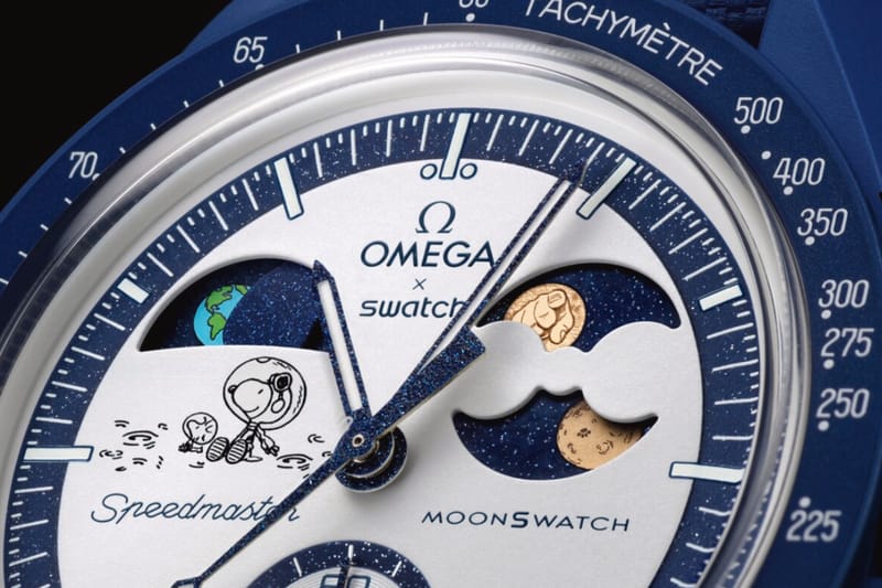 p*)様 新品　スウォッチSnoopy x OMEGA MoonSwatch B OMEGA × Swatch × Snoopy『MoonSwatch “MISSION TO THE