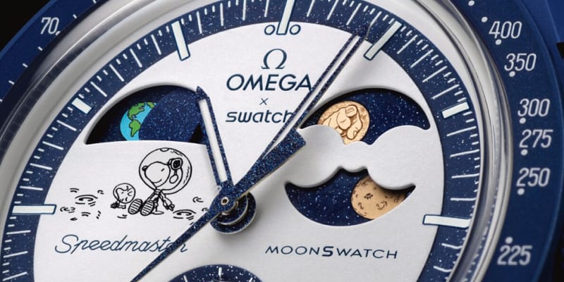 オメガとスウォッチによるムーンスウォッチからスヌーピーモデル
