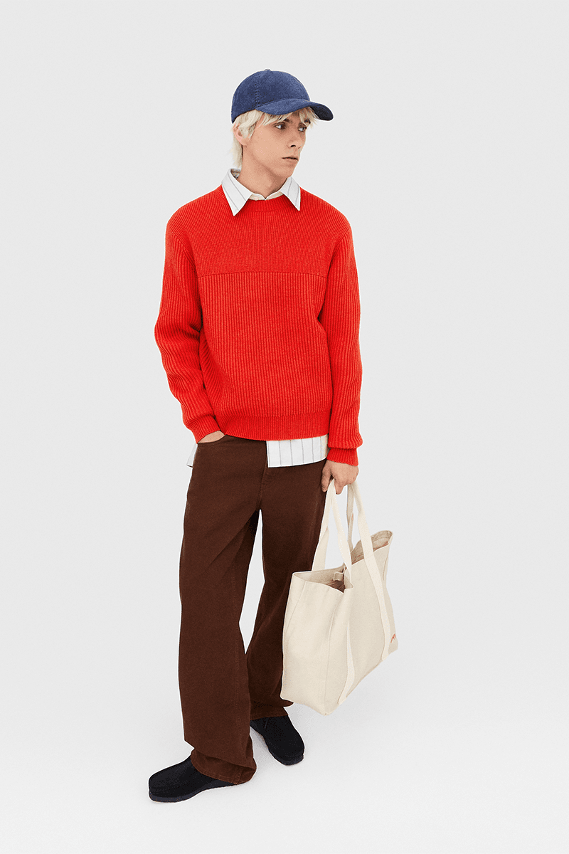 JW ANDERSON 完売品　赤色ハット ユニクロ アンド ジェイ ダブリュー アンダーソン 2025年秋冬