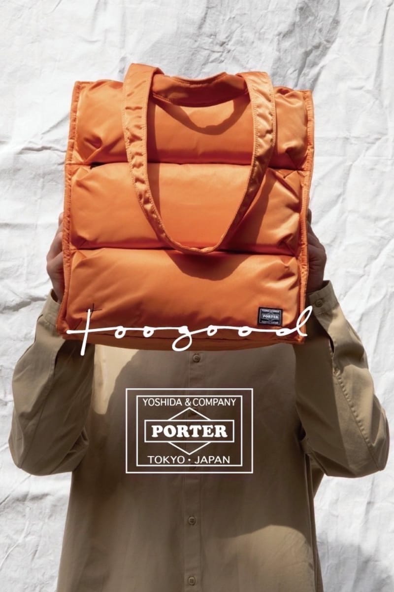 トゥーグッドとポーターによるコラボバッグ3型が発売 | Hypebeast.JP