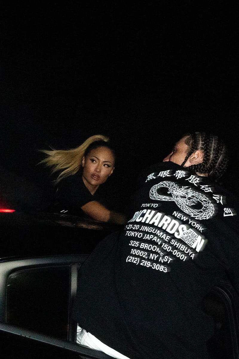 RICHARDSON リチャードソン ブラックアイパッチ コラボTシャツ　M リチャードソンがブラックアイパッチと初コラボ バーシティ