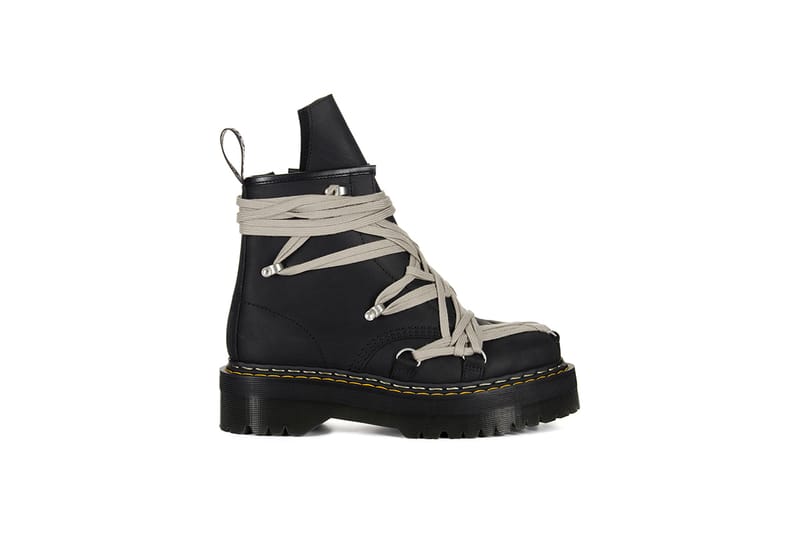 Rick Owens × Dr. Martens Quad Boot コラボレーション | Hypebeast.JP