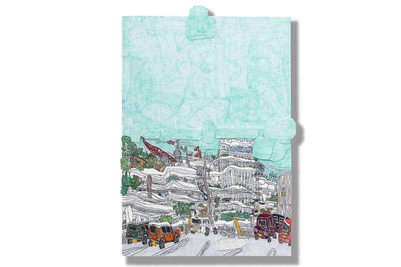 シーグラスアート『 大空へ✩.*˚』他5点 落合翔平による個展がディーゼルアートギャラリーで開催 | Hypebeast.JP