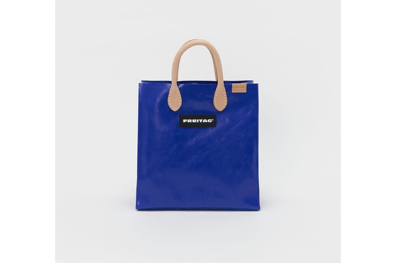 【即完コラボ品】hender scheme ×FREITAG 青 トートバッグ エンダースキーマxフライターグによるコラボプロジェクトの第2弾