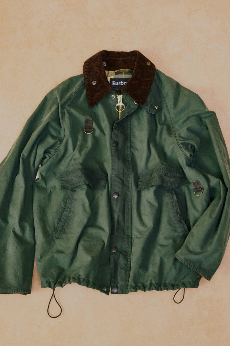 Barbour ジャーナルスタンダード別注　スペイ Barbour ×JOURNAL STANDARDより洗い加工を施した別注「SPEY