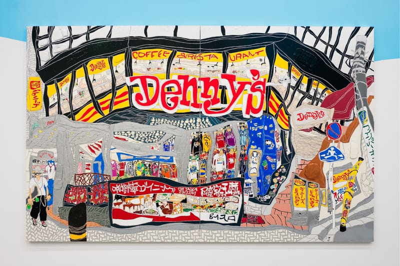 ディーゼル・アート・ギャラリーで落合翔平が描くもうひとつの渋谷