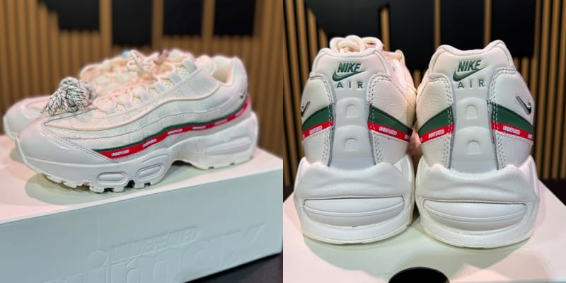 アンディフィーテッドがナイキとのコラボエアマックス95を初公開