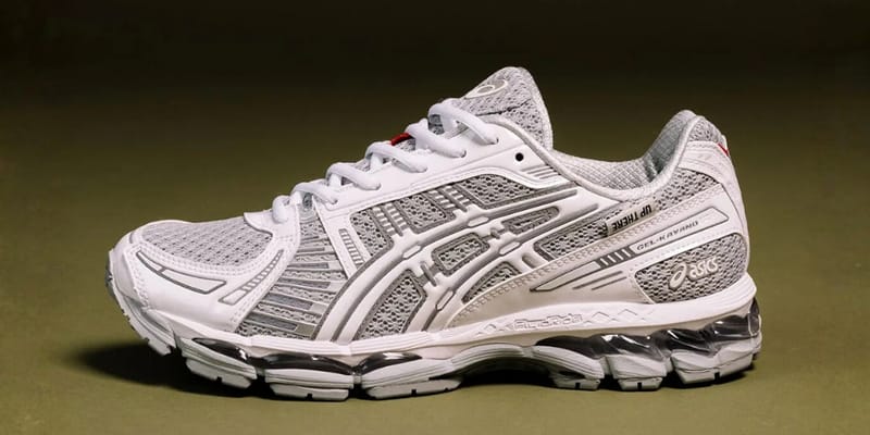 asics ランニングシューズ ホワイト/グレー up-there-asics-gel-kayano-12-1