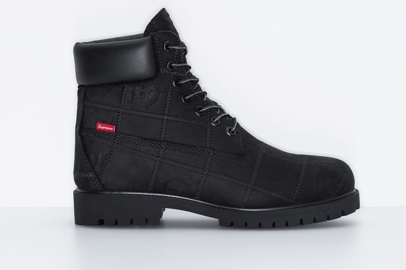 ティンバーランド supremeコラボ ブラック ☆SUPREME x TIMBERLAND☆送関込☆話題の激レアコラボブーツ