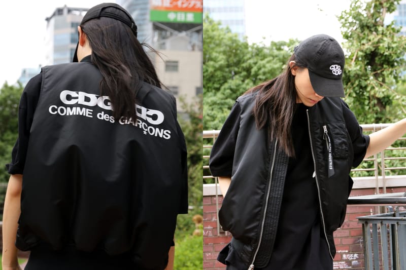 CDG x アルファインダストリーズの新作 MA-1 ベストが到着 | Hypebeast.JP
