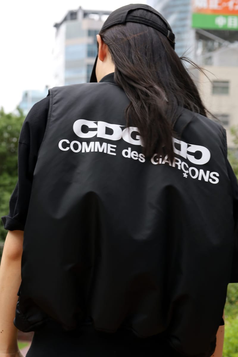 CDG x アルファインダストリーズの新作 MA-1 ベストが到着 | Hypebeast.JP