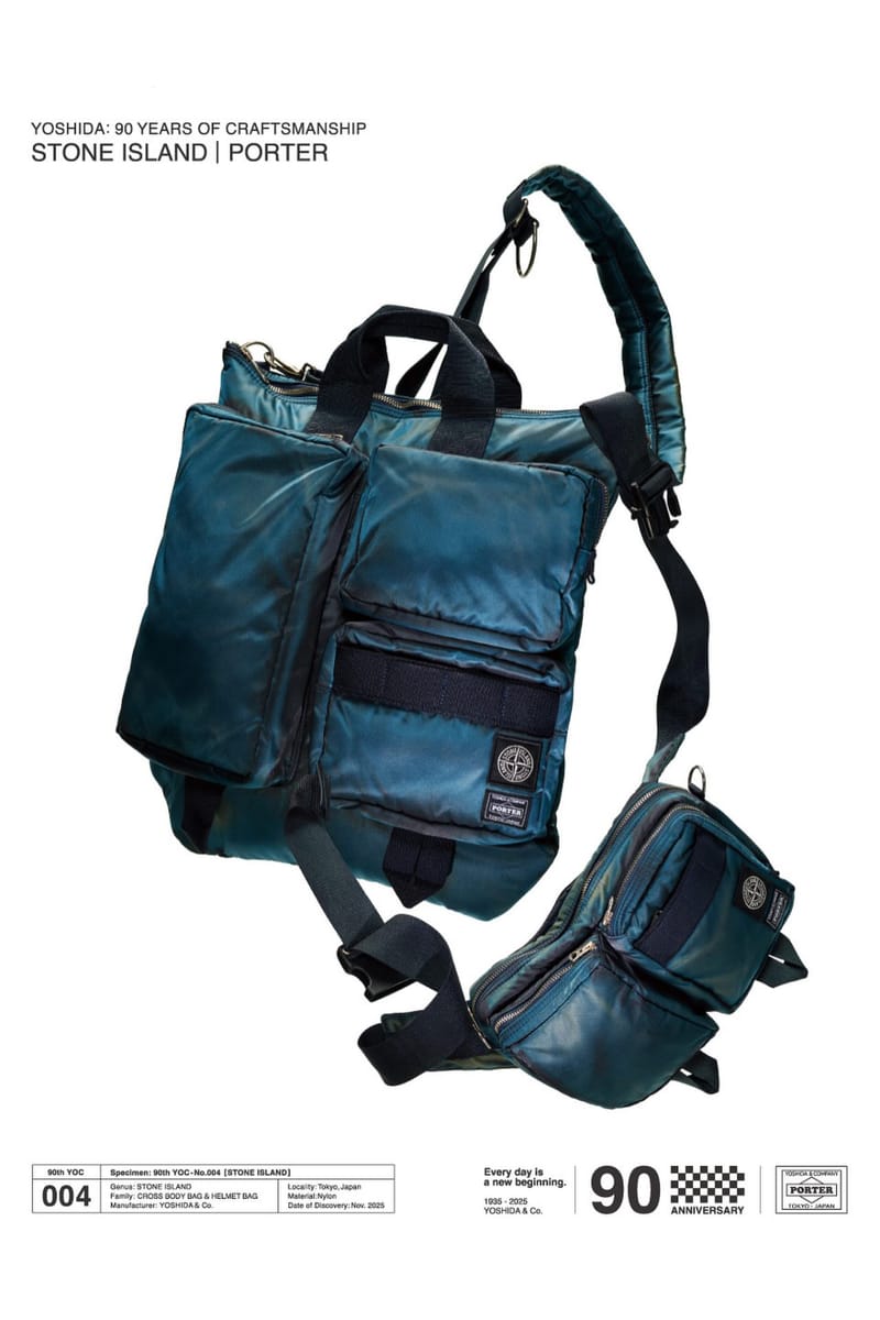 Stone  × Porter ストーンアイランド ポーター バック ストーンアイランド x ポーター が初カプセルコレクションを発表