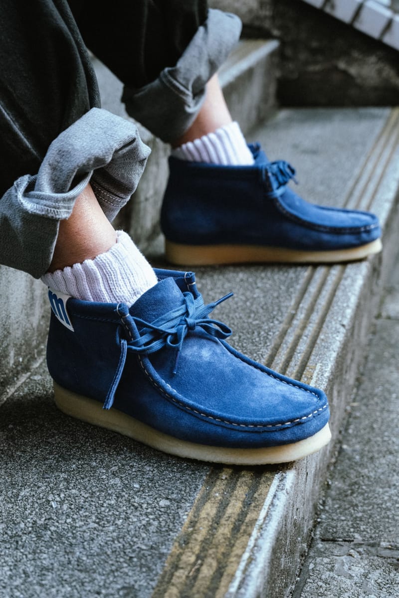 クラークスxマンハッタンレコードxアトモス ワラビー BT が登場