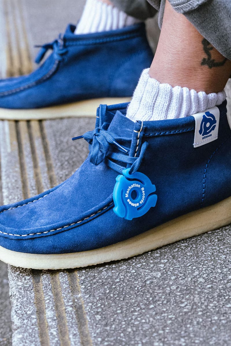 クラークスxマンハッタンレコードxアトモス ワラビー BT が登場