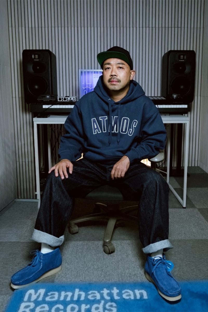 クラークスxマンハッタンレコードxアトモス ワラビー BT が登場