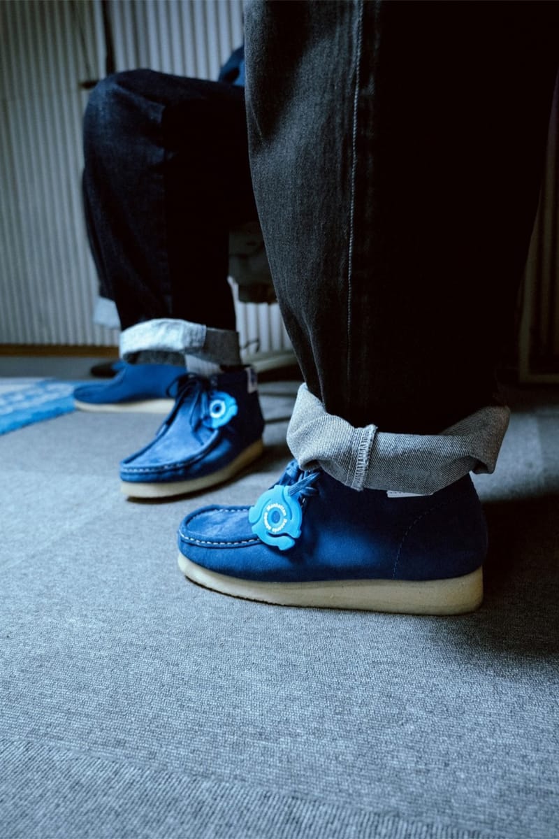 クラークスxマンハッタンレコードxアトモス ワラビー BT が登場