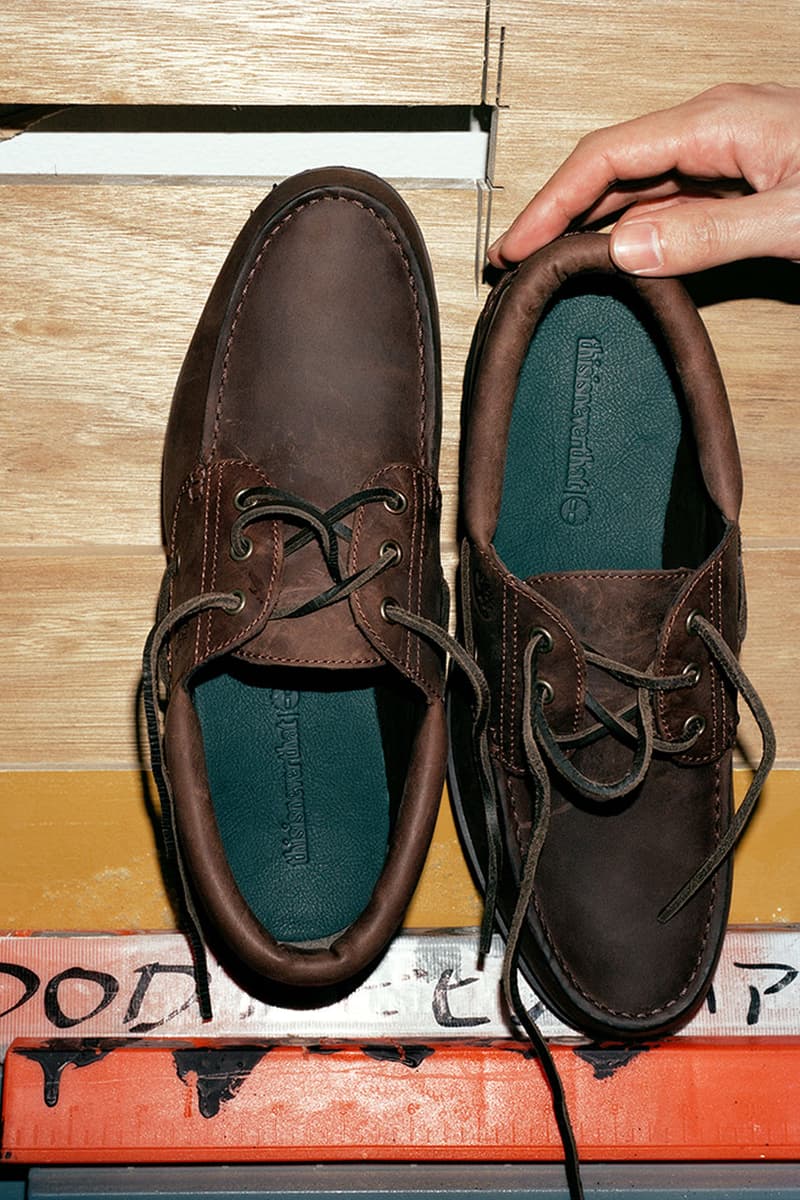 ディスイズネバーザットx ティンバーランドが最新コラボモデルを発売