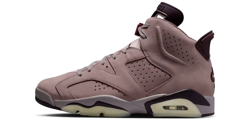 アマ マニエール x エアジョーダン 6 “スモーキー モーブ” が国内
