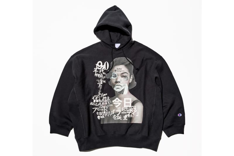 kolor championコラボ　スウェット チャンピオンxカラーによる初のコラボレーションウェアが登場