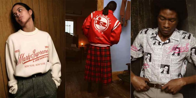 タイラーザクリエイターが『マーティ・シュプリーム』コレクション発表