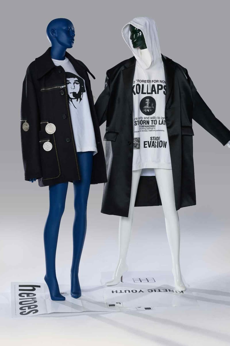 ラフシモンズが自ら厳選したアーカイブをドーバー銀座で販売