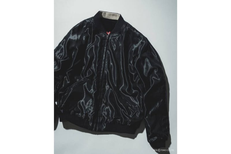 東洋×BEAMS　スカジャン　別珍 東洋エンタープライズ リバーシブルスカジャン別珍 BEAMS BOY別注 刺繍