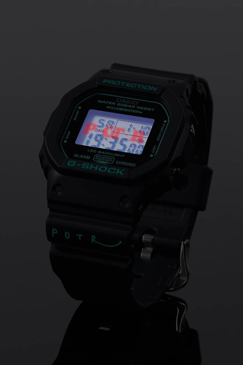 ジーショックxピー・オー・ティー・アールによるコラボモデル G-SHOCK