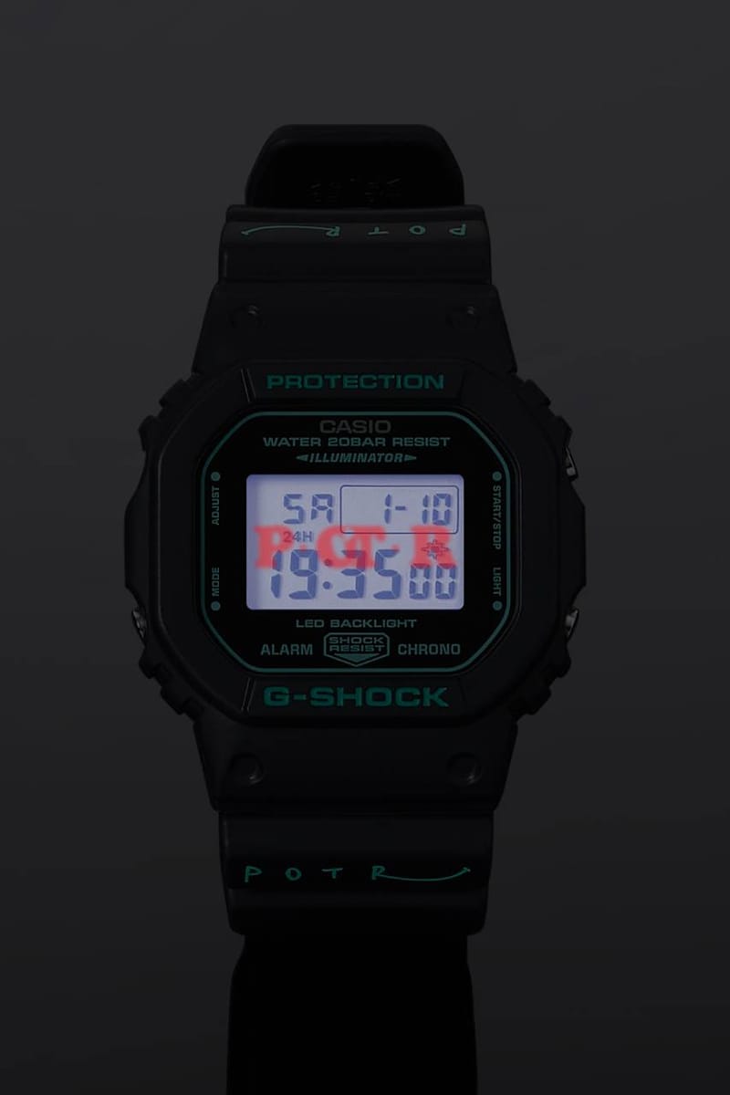 ジーショックxピー・オー・ティー・アールによるコラボモデル G-SHOCK