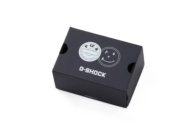 ジーショックxピー・オー・ティー・アールによるコラボモデル G-SHOCK