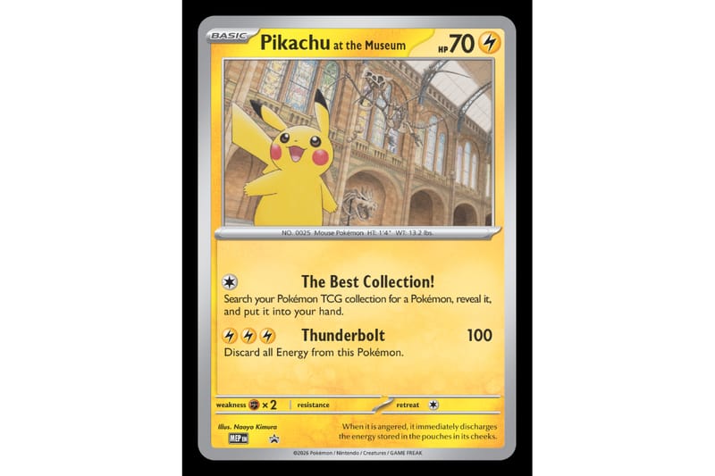 ロンドン自然史博物館で『ポケモン』30周年を記念したポップアップが