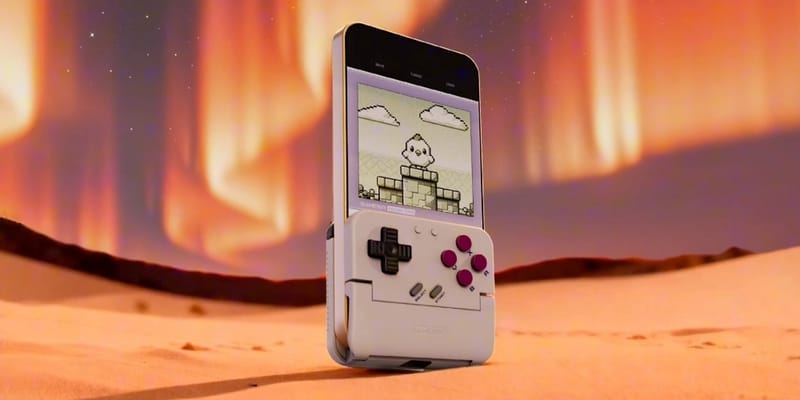 ゲームサーからスマホをレトロゲームに変身させるアイテムが登場