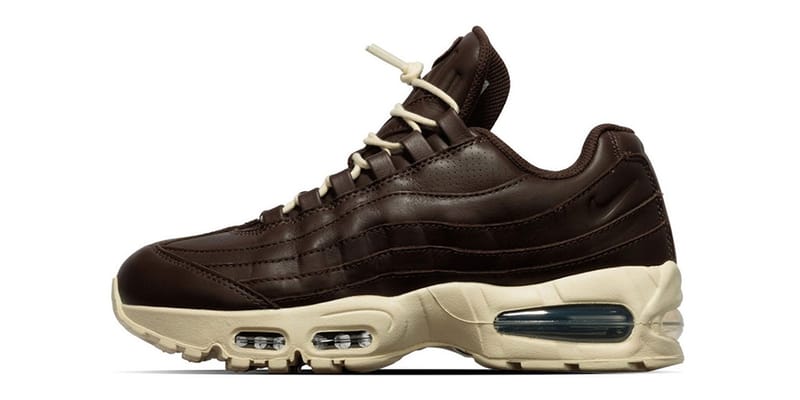 NIKE エアマックス95 プレミアムレザー　　ブラウン　レディース ナイキ「エア マックス 95 “Baroque Brown and Black”」は上質なレザー