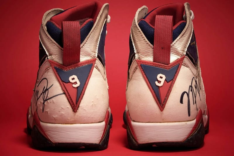 スコッティ・ピッペンがMJ着用のエアジョーダン7をオークションに出品