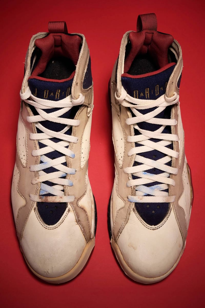 スコッティ・ピッペンがMJ着用のエアジョーダン7をオークションに出品