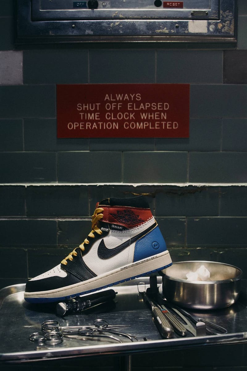 フラグメントxユニオンxエアジョーダン1 のエディトリアルが公開