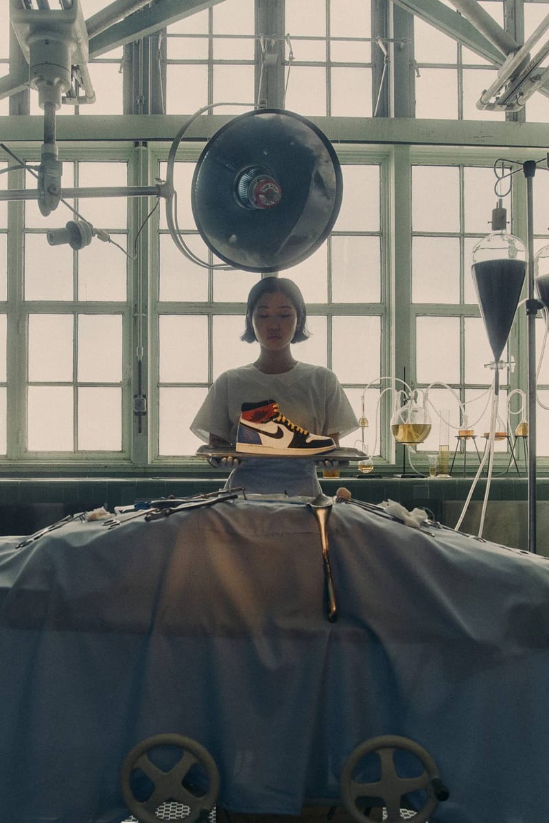 フラグメントxユニオンxエアジョーダン1 のエディトリアルが公開