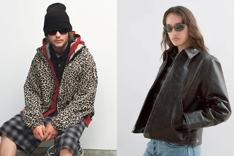 STÜSSY x Schott NYC のオールドアーカイブをサンプルとしたレザー