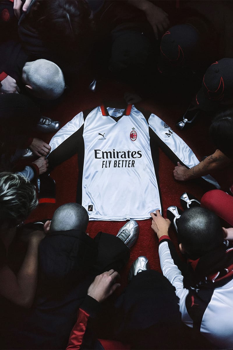 [希少/M/完売品] ACミラン スラムジャムコラボ　正規品 PUMA × AC MILAN × SLAM JAM」、トリプルコラボコレクションを発売