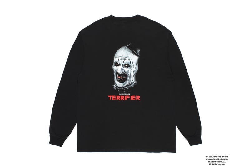 ワコマリアとホラー映画『Terrifier』によるコラボコレクションが発売