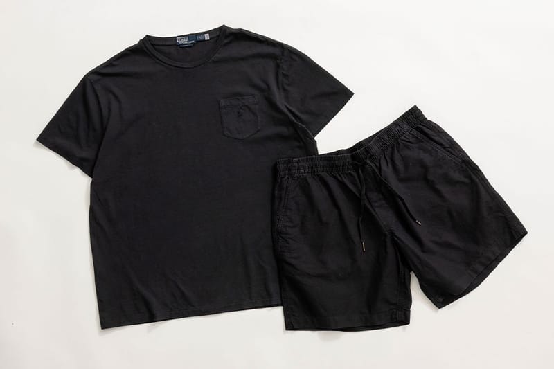 Polo by Ralph Lauren 黒ポロシャツ　ロンハーマン コラボ ロンハーマンからポロラルフローレン別注のブラックコレクションが登場