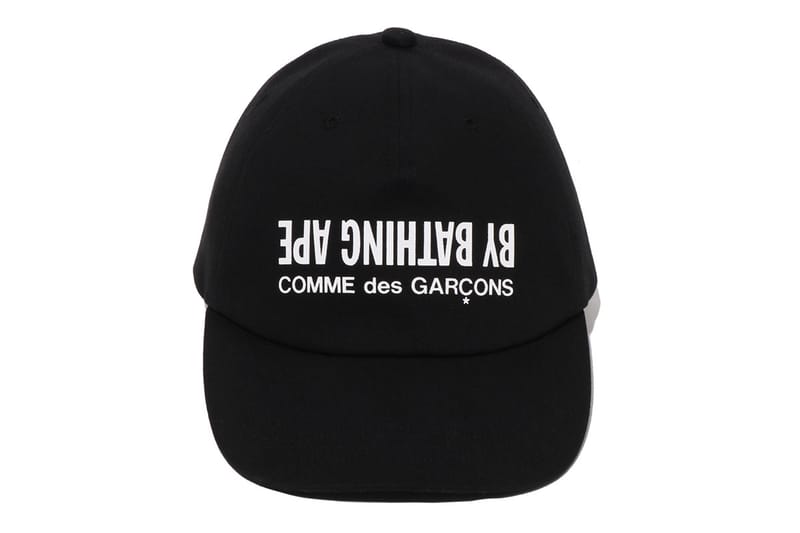 A BATHING APE / COMME des GARÇONS キャップ　F A BATHING APE® x COMME des GARÇONS がポップアートで再構築した限定