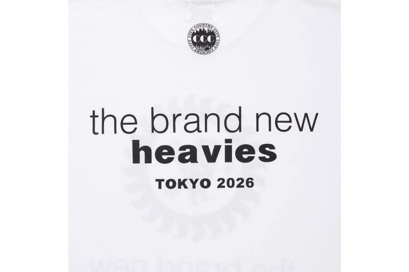 CCC x THE BRAND NEW HEAVIES 新品 Mサイズ シティーカントリーシティーxブラン・ニュー・ヘヴィーズTに新色登場