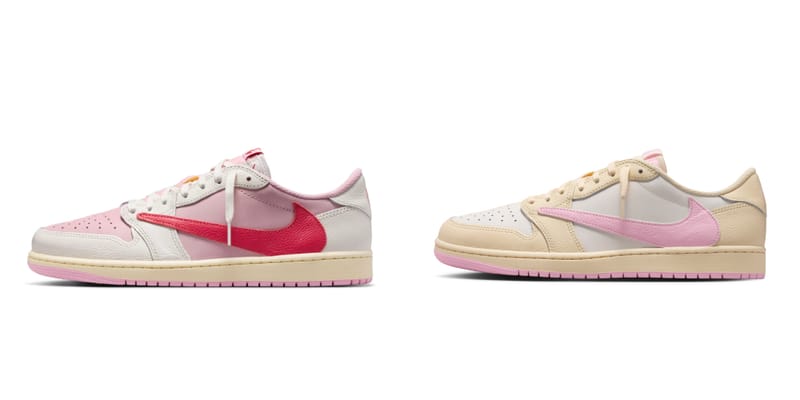 ナイキ×トラヴィス スコット ピンクパック2足セット トラヴィス・スコットxAJ1 ローピンクパックの国内発売情報が解禁