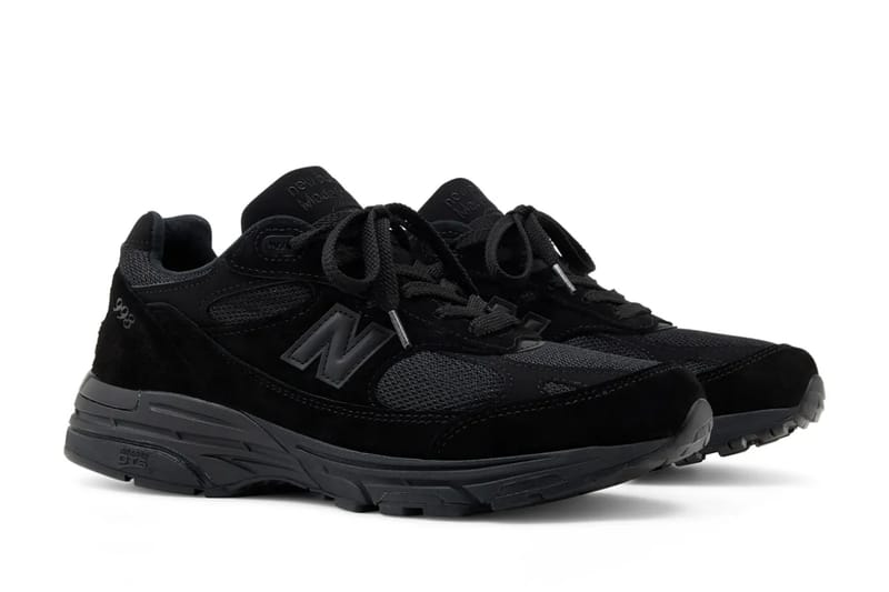 【3/18で取下】new balance 993 ウィメンズ オールブラック ニューバランス993がオールブラック仕様のトリプルブラックで登場