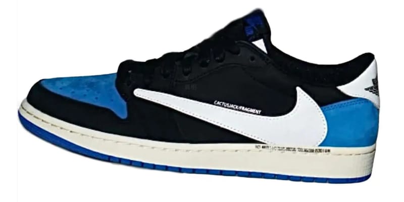 トラヴィス・スコットxフラグメントxAJ1 ローの新たな画像が浮上