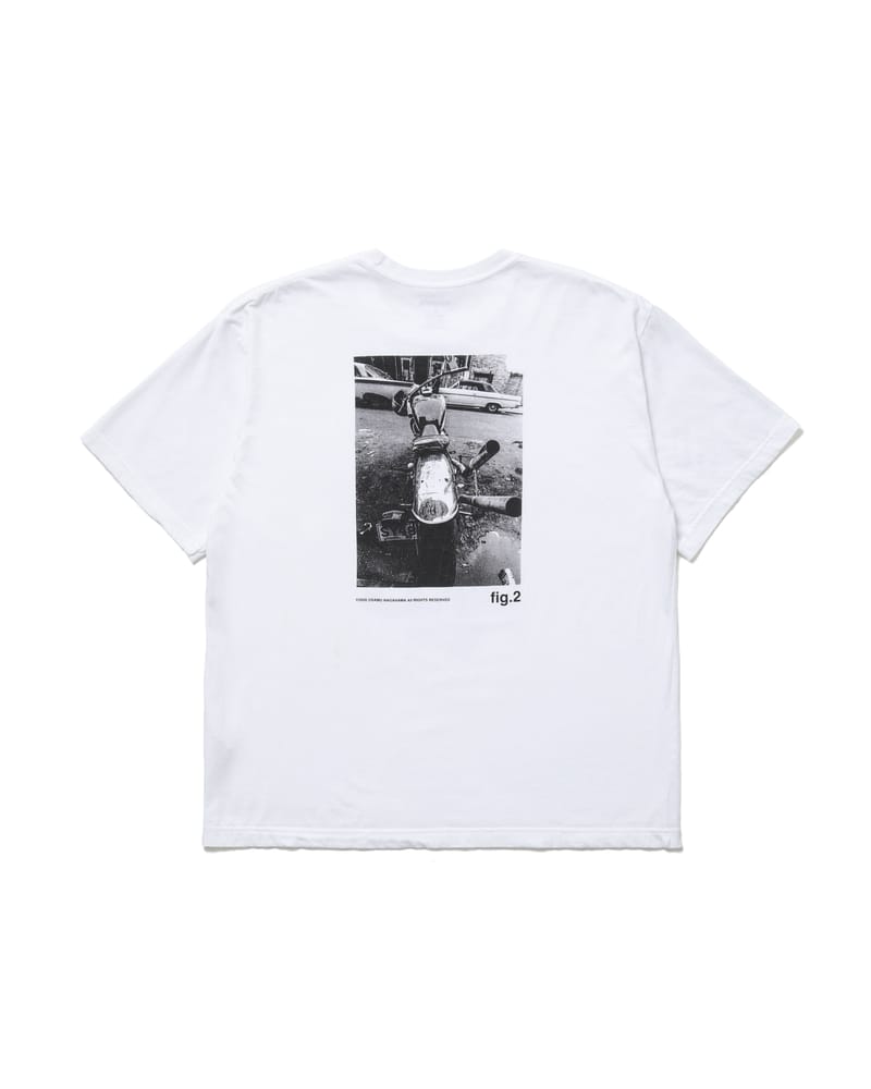 【新品未開封】ネイバーフッド 長濱治 コラボ Tシャツ L 白 バックプリント NEIGHBORHOOD が写真家 長濱治との最新カプセルコレクション LIFE AND