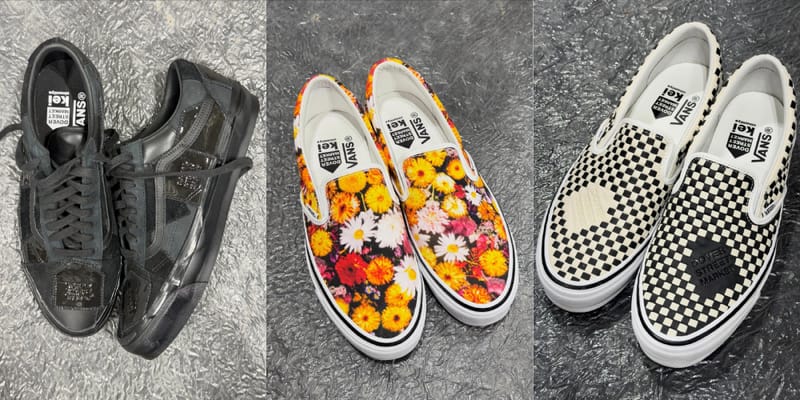 DSM ケイ ニノミヤがヴァンズとのコラボフットウェアを発表 | Hypebeast.JP