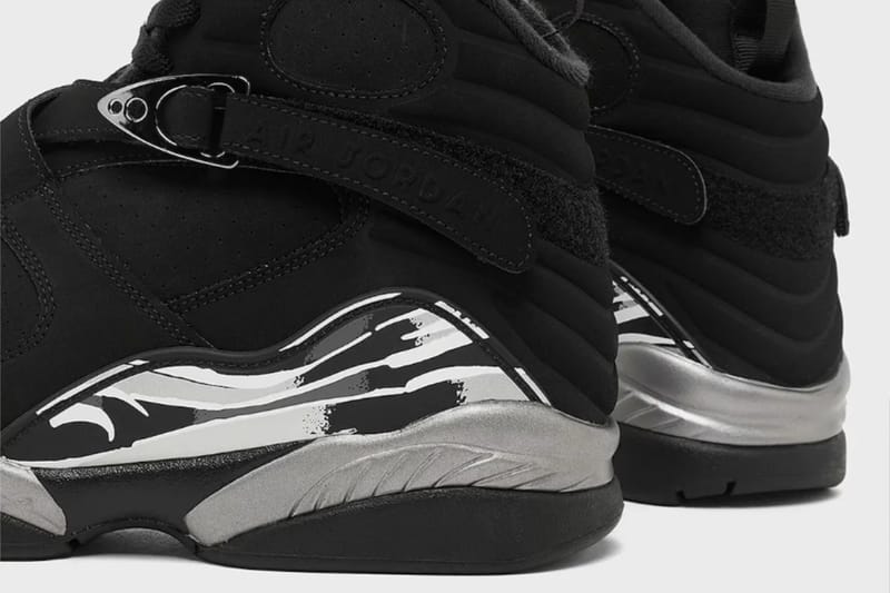 jordan 8 nike black 8 26.0 ジョーダン 1 3 4 6 エアジョーダン8の人気カラー ブラック/クロームが11年ぶりに復刻