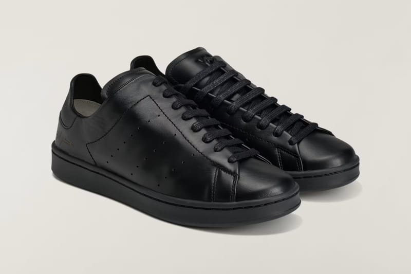 定価4.8万】 Y-3 × アディダススタンスミス オールレザー 黒 24.5